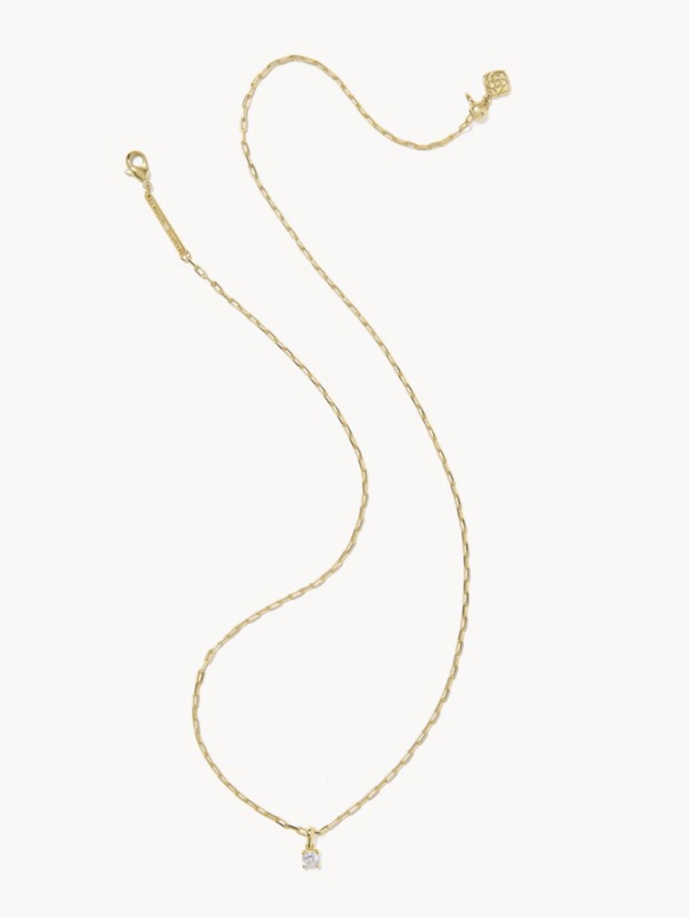 NWT Kendra Scott Lexi Gold Short Pendant Necklace